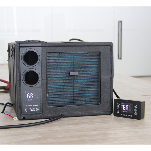 12 Volt 24v 48v Underbunk Aircon Under Bench Dc Volt air Conditioning Inverter 12v air Conditioner 12v