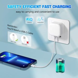 Chargeur rapide HYTO USB C pour <span class=keywords><strong>iPhone</strong></span> 17 16 15, câble de charge Type C vers C 1M 2M, adaptateur secteur USB-C 20W UK - Product Image 2