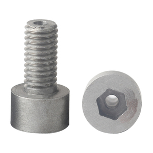 <span class=keywords><strong>Tête</strong></span> <span class=keywords><strong>cylindrique</strong></span> <span class=keywords><strong>creuse</strong></span> <span class=keywords><strong>hexagonale</strong></span> en métal de noyau de valve de vis d'échappement d'acier inoxydable avec le boulon et l'écrou métriques - Product Image 2
