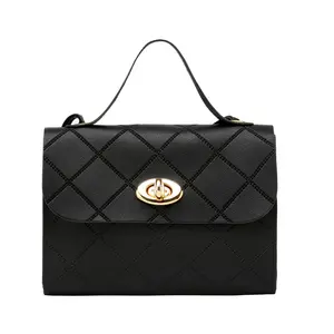 Sıcak satış ucuz ve moda çanta kişilik kafes tasarımcı bayanlar için tek omuz çapraz Mini Crossbody çanta