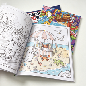 Chine Usine Personnalisée Animaux Mignons, Princesses, Princes Série Dessin Peinture Enfants Facile Apprentissage Livre de Coloriage pour Enfants - Product Image 2