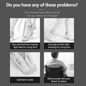 Shiatsu Fuß-<span class=keywords><strong>SPA</strong></span>-Heizung Infrarot-Vibration Luftkompression Heizung elektrische Rolle Bein-Kälbchen-Gerät Fußmassagegerät