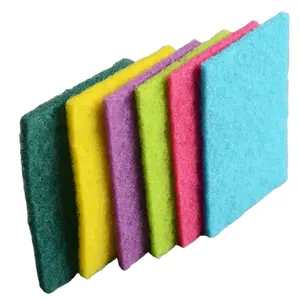 Multiple colors Reusable Household scouring pad for cleaning