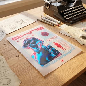 Etichette Adesive Decorative DTF 3D Personalizzate di Alta Qualità, Impermeabili, <span class=keywords><strong>per</strong></span> Stampa a Trasferimento su Tazze e Vestiti - Product Image 3