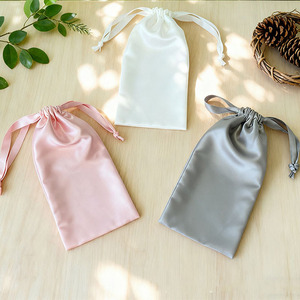 Bolsa de Satén Personalizada con Cordón, Bolsa de Seda Premium, Bolsa Portátil para Accesorios de Peluquería, Bolsa para Joyería - Product Image 3