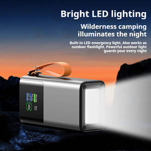 Batería Externa de Alta Capacidad de 30000mAh con Salida de 100W, Carcasa de Aleación de Aluminio y Cable Retráctil para Cargar Computadoras Portátiles, PC y Tabletas - Product Image 5