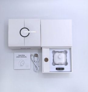Bague connectée intelligente 2025 étanche avec suivi d'activité et commutation vidéo, compatible iOS et Android, pour hommes et femmes, bague de santé - Product Image 2
