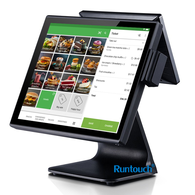 15.6" Touch Screen All in One POS Hardware System for Farmers Markets Restaurant Retail Store Loyversee Pos