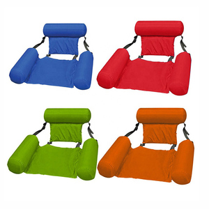 Materassi ad aria con schienale fila galleggiante spiaggia piscina gonfiabile amaca ad acqua letto di <span class=keywords><strong>mare</strong></span> ad acqua - Product Image 5