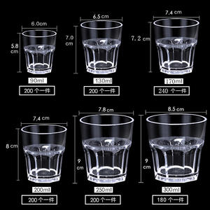 <span class=keywords><strong>Verres</strong></span> à whisky en plastique durable <span class=keywords><strong>de</strong></span> couleur vive pour boire du jus <span class=keywords><strong>de</strong></span> bière <span class=keywords><strong>Verres</strong></span> à whisky en polycarbonate acrylique Tasse à vin - Product Image 5