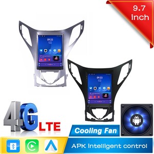 9.<span class=keywords><strong>7</strong></span> inch Tesla cảm ứng <span class=keywords><strong>Android</strong></span> 2 DIN đài phát thanh xe cho Hyundai Azera 2011 2012 không dây Carplay đài phát thanh tự động GPS Navigation - Product Image 6