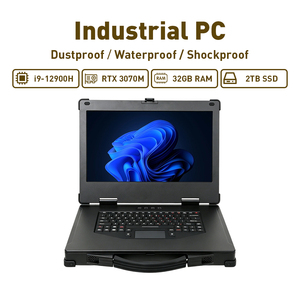 Station de travail industrielle portable Amtipc AI, Core i9-12900H 14 cœurs, 32 Go de RAM, SSD 2 To, carte graphique 16 Go, OEM/ODM, robuste, en stock - Product Image 1