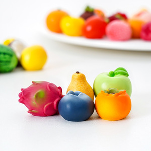 Modèle en résine de fruits simulés, accessoires de décoration DIY, ornements de bureau pour micro-paysages - Product Image 1