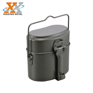 Wholesale New Item Portable Aluminum Camping Cookware <strong>Mess</strong> <strong>Kit</strong> - Product Image 2
