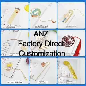 Marcapáginas <span class=keywords><strong>de</strong></span> Metal Moderno con Diseño Floral en <span class=keywords><strong>Relieve</strong></span>, Plateado, Imitación Antigua, Grabado, Esmaltado, Personalizado - Product Image 5