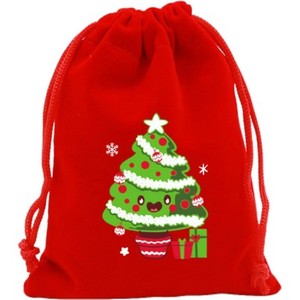 Top Selling Plush Santa <b>Sack</b> <b>Christmas</b> Gift Bag with Customized Color & Logo for Kids New Year Gifts - Product Image 6