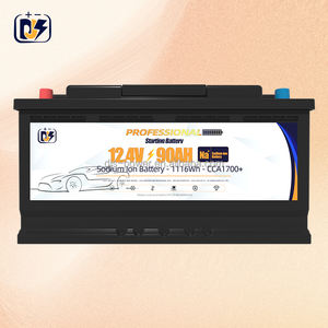 بطارية تشغيل قارب NA + ، 90 أمبير/ساعة 1050CCA ، بطارية سيب تحريك سيارة صوديوم أيون لاستبدال بطارية الرصاص الحمضية DIN100 - Product Image 1