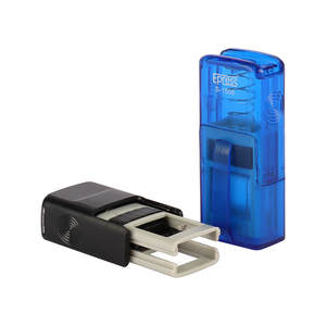 Kit <span class=keywords><strong>de</strong></span> <span class=keywords><strong>Sellos</strong></span> Autoentintables <span class=keywords><strong>de</strong></span> Plástico con Diseño Sofisticado, Mini Rectángulo <span class=keywords><strong>de</strong></span> 15 x 6 mm, Logotipo Personalizado, Firma Personal, Tinta para Oficina - Product Image 3