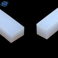 Vente en gros de bandes carrées en silicone solide Barres d'étanchéité en caoutchouc antidérapantes résistantes à la chaleur/au froid Barres d'étanchéité en plastique extrudé Modelage coupé à la taille