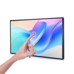 Monitor táctil capacitivo de montaje en pared de 21,5 pulgadas, Monitor de pantalla táctil portátil Android <span class=keywords><strong>Windows</strong></span>, Monitor táctil de negocios interactivo - Product Image 1