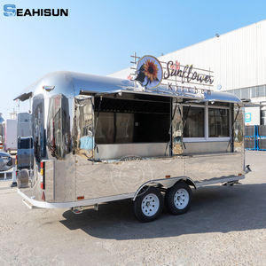 Camión de Comida Móvil, Camión de Café, Hamburguesas, Acero Inoxidable, Cocina Ambulante, Remolque de Comida, Carro de Helados, Camión de Comida de 20 Pies con Cocina Completa - Product Image 3