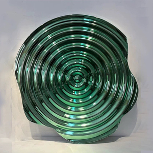 Decorazione da parete in stile Art Deco con decorazione da parete in acciaio inossidabile irregolare astratte di nuova tendenza - Product Image 3