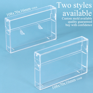 SUNSHING VHS étui de bibliothèque en plastique boîtier de cassette Audio disques CD DVD étuis de remplacement pour PS2 PS3 <span class=keywords><strong>PS4</strong></span> PS5 support de disque de jeu - Product Image 1