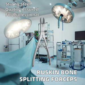 Pinzas Premium Ruskin para Partir Huesos, de Acero Inoxidable, Quirúrgicas, Ortopédicas, Dentales, de Doble Acción, Instrumentos Certificados MOL - Product Image 2
