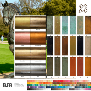 Grandes Statues de Cheval en Bronze Énorme <span class=keywords><strong>Sculpture</strong></span> en Bronze Décor de Cheval <span class=keywords><strong>Statue</strong></span> Grande <span class=keywords><strong>Sculpture</strong></span> de Cheval en Bronze Fabrication - Product Image 3