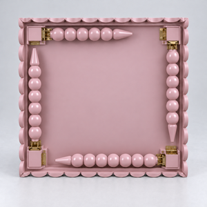 Mesa de Mahjong Plegable de Madera Sólida de 36 Pulgadas para 4 Jugadores con Borde Festoneado y Superficie de Juego Suave - Product Image 4
