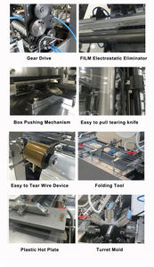 BT-260A Electric PLC Automatic 3D Perfume Box Plastic Shrink Wrapping Packaging Machine for Food Beverage Loose Play Cards Easy - Product Image 3