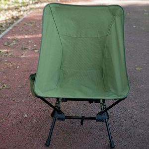 Silla de Jardín Plegable de Aluminio de Gran Tamaño, Altura Ajustable, Portátil, Ligera, Diseño Moderno, para Parque y Camping - Product Image 2