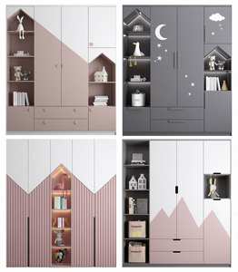 Muebles Modernos de Lujo de Alta Calidad, Armario de Tamaño Personalizado, Fácil de Montar, Vestidor, Tocador para Dormitorio - Product Image 1