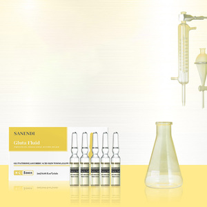 Ampollas SANENDI Gluta Fluid de 2ml, Complejo Aclarante de Piel de 20 Días, con Ácido Ascórbico y Ácido Hialurónico, Producto Coreano - Product Image 6