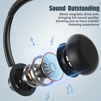 New Bee Venta al por mayor On-Ear Casque Pour Call Center Teléfono Auriculares Micrófono Auriculares con cancelación de ruido para Contact Center