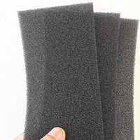 Filtre en mousse de charbon actif durable, tampon anti-poussière et désodorisant, éponge de protection pour soufflerie de climatiseur, taille personnalisable