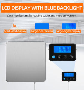 Modische Hochleistungs-200kg-Elektronische Bodenwaage für Versand und Post Digitale Industrielle Wiegeplattform - Product Image 5