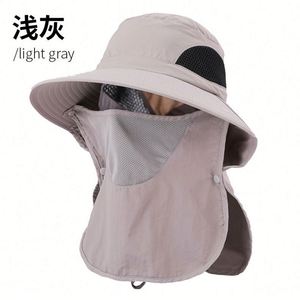 Chapeaux de pêcheurs et de safari pour hommes, imperméables, respirants, avec protection solaire, pour l'extérieur, décontractés, pour le cyclisme quotidien, vente en gros - Product Image 4
