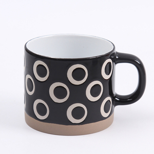 Regalo Oficina Taza de desayuno en relieve Personalidad creativa Taza de café Tazas de cerámica para uso diario - Product Image 4