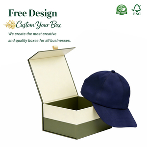 Caja de Regalo de Lujo para Sombreros, Caja Negra para Sombreros de 40 cm, Caja para Sombrero de Graduación, Caja para Sombrero de Casa de Muñecas, Caja para Sombreros Fino Club, Juego Completo de Cajas para Sombreros - Product Image 1