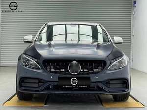 Kit Carrozzeria W205 per <span class=keywords><strong>Mercedes</strong></span> Benz 2013+ W205 <span class=keywords><strong>Classe</strong></span> <span class=keywords><strong>C</strong></span> C200 C250 C300 a C63 AMG Bodykit Paraurti Anteriore Posteriore Cofano Motore C63 AMG - Product Image 3