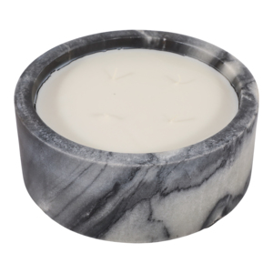 Scatola portaoggetti decorativa in marmo con coperchio rotondo per soggiorno, camera da letto, bagno - Product Image 4