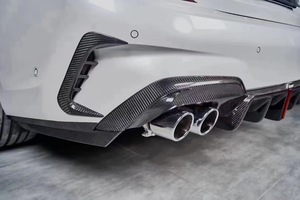 Alerón Trasero de Fibra de Carbono KB con Luz para BMW Serie 3 325i G20 G28 2021, Modificación y Mejora - Product Image 4