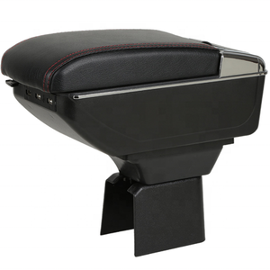 <span class=keywords><strong>คอนโซล</strong></span><span class=keywords><strong>รถ</strong></span>ยนต์หนัง Pu สีดำดีไซน์แบบสไลด์สองชั้นจากญี่ปุ่น,ที่พักแขนกล่อง<span class=keywords><strong>คอนโซล</strong></span>สำหรับ Honda Jazz/fit 2012 - Product Image 3