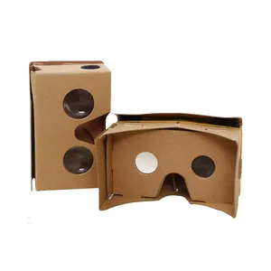 대중적인 VR 유리 마분지 VR 마분지 상자 3D 마분지 가상 현실