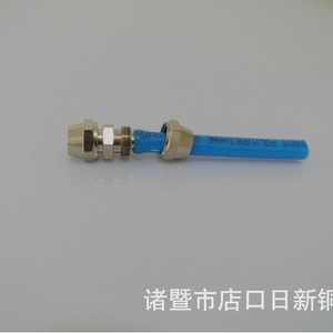 Zhuji Rixin Copper Quick Connect Fitting 46810121416 Pneumatic Hose <b>Adapter</b> - Product Image 1