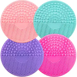 Punkten beauty Tools cleaner Silicone paint Makeup brush cleaner mat for washing brushes sponges and powder puff