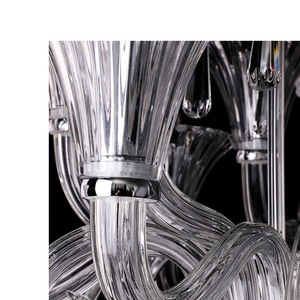 D27.6in 2025 yeni fransız kristal avize oturma odası yemek odası Modern basit aydınlatma lüks tasarım kristal sarkık işık - Product Image 2