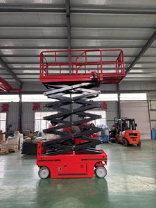 <span class=keywords><strong>4</strong></span>-18m kendinden tahrikli paletli makaslı çalışma platformu oteller için yeni mobil hidrolik elektrikli ATV İskele kaldırma kaba - Product Image 6