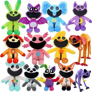 Manufacturer Wholesale Smiling Critters Figure Plush Toys Stuffed Animal Kawaii Custom Kids Bunny Playtime Smiling Critters